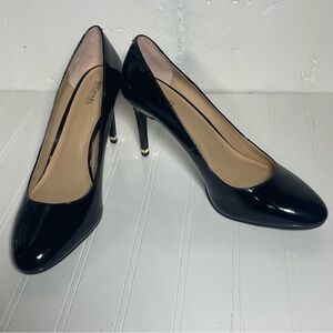 Michael Kors Black Patent Leather Heels
